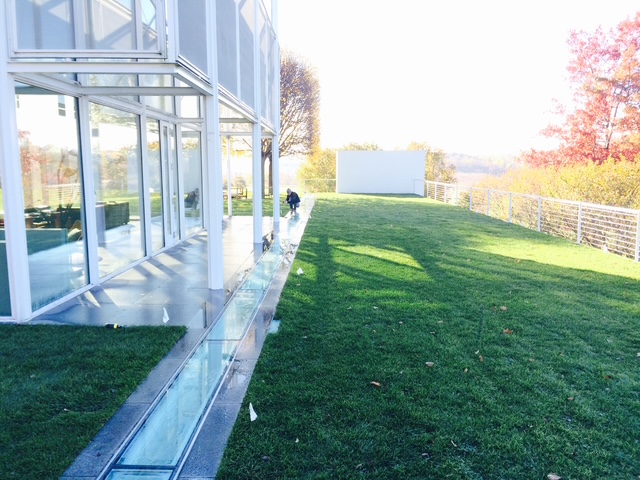 Skylight and Grass Roof Hudson Project